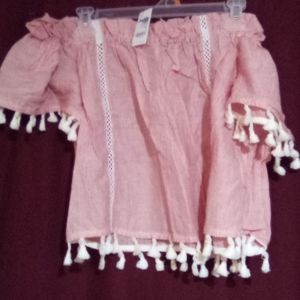 Off the shoulder top